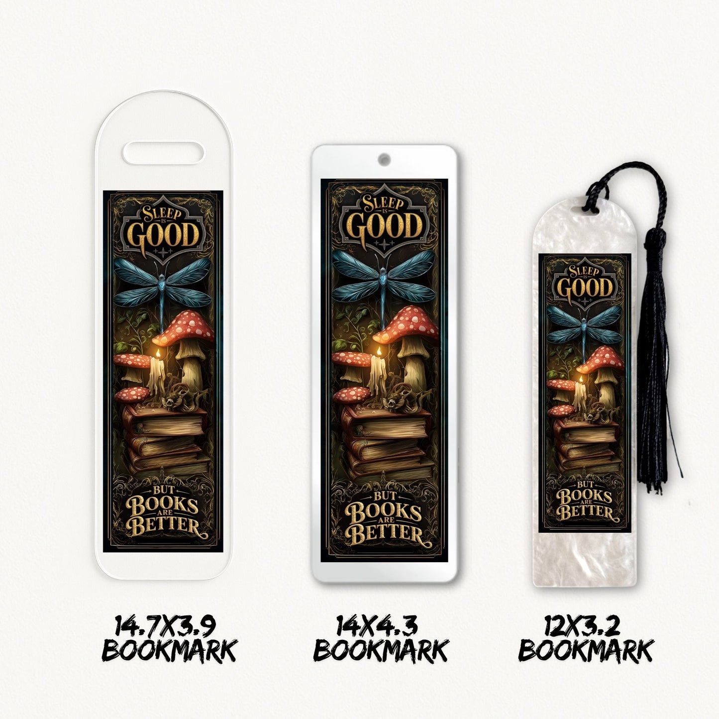 Books Are Better | Bookmark UV DTF