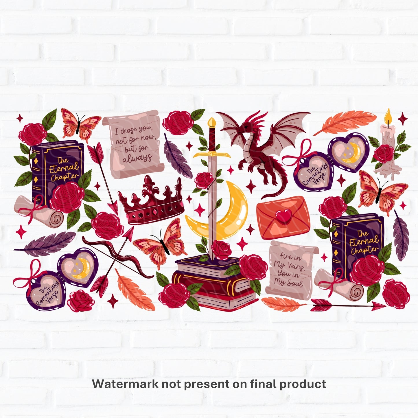 Romantasy | UV DTF Wrap