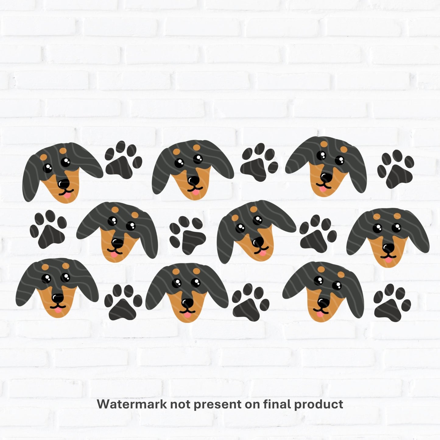 Sausage Dog | UV DTF Wrap