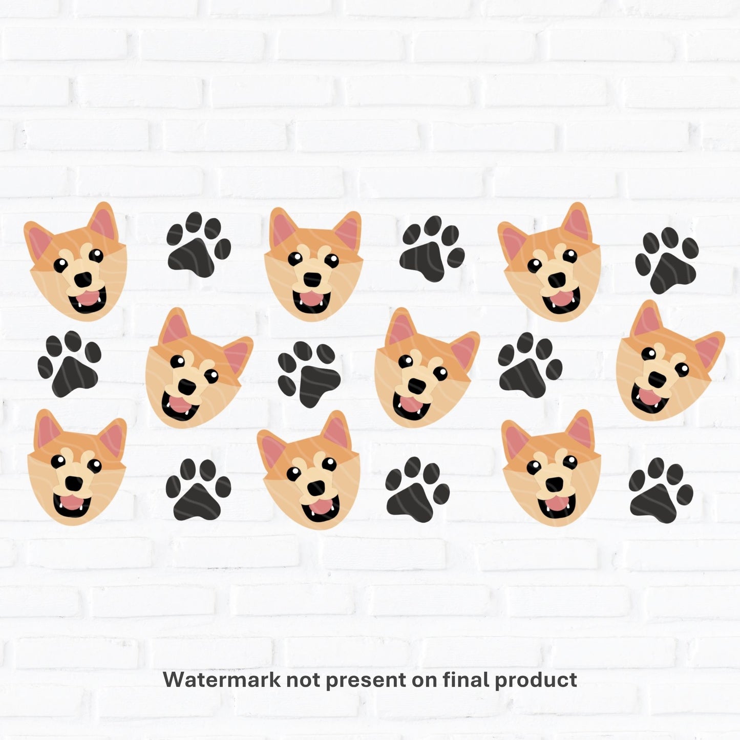 Shiba Inu | UV DTF Wrap