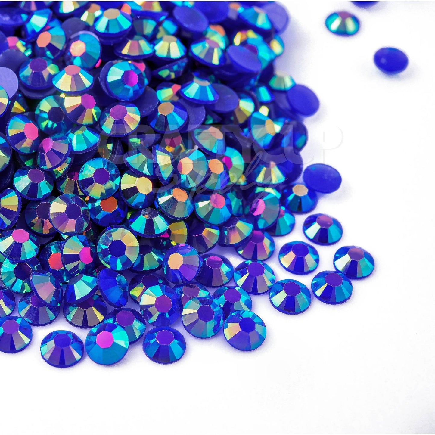 rine stones blue
