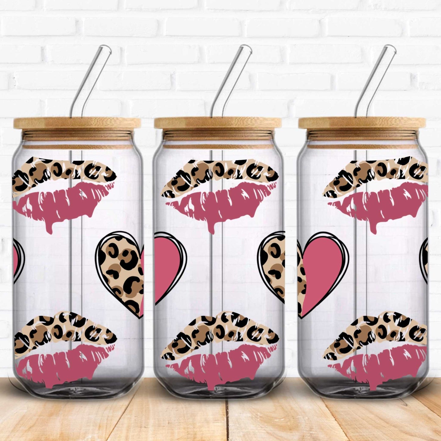 Leopard Lips | UV DTF Wrap