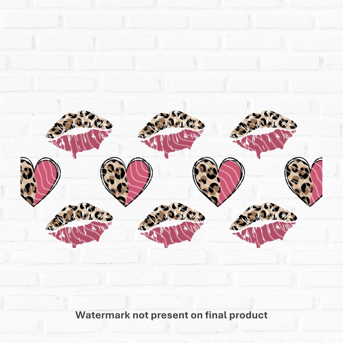 Leopard Lips | UV DTF Wrap