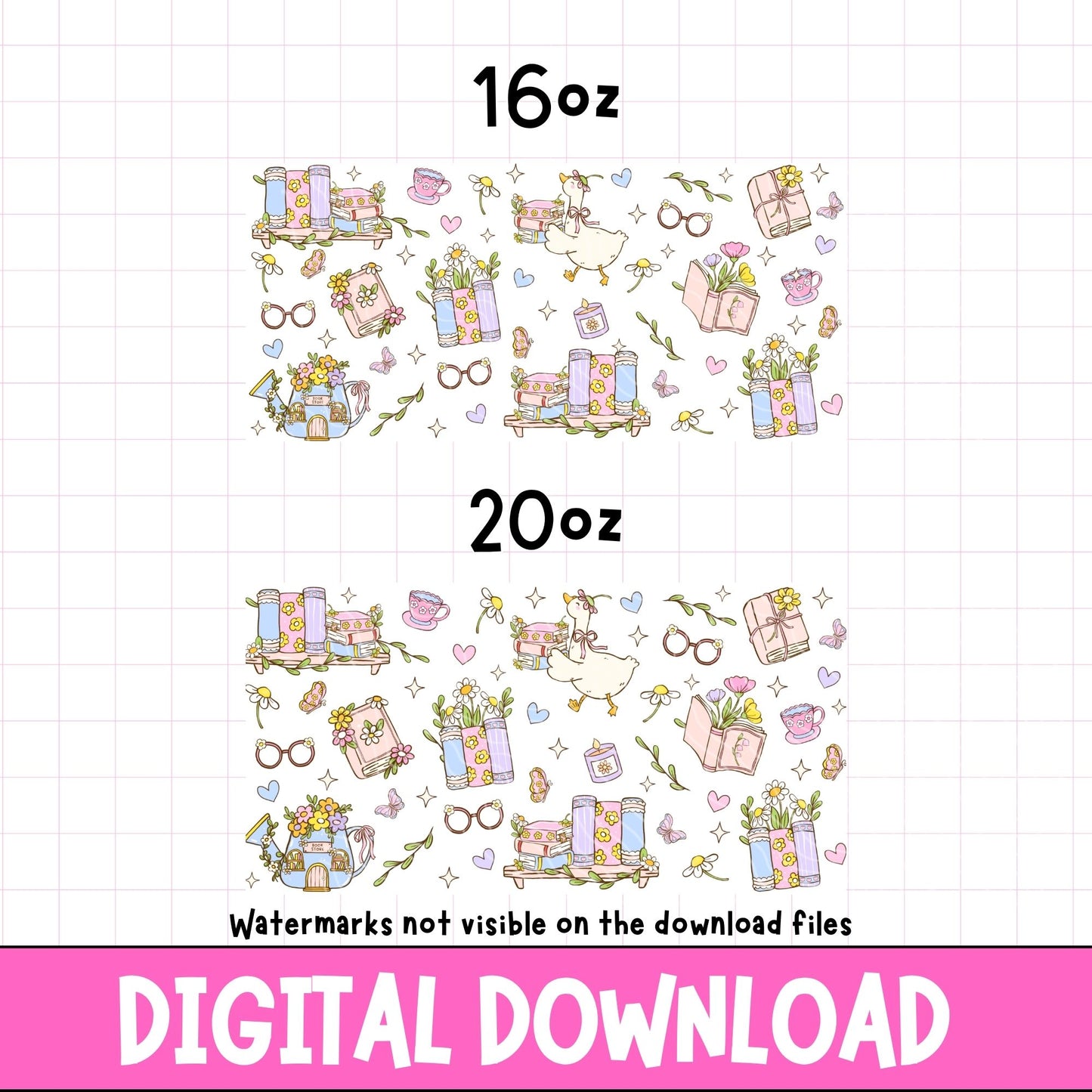 Spring Bookish | Digital Download