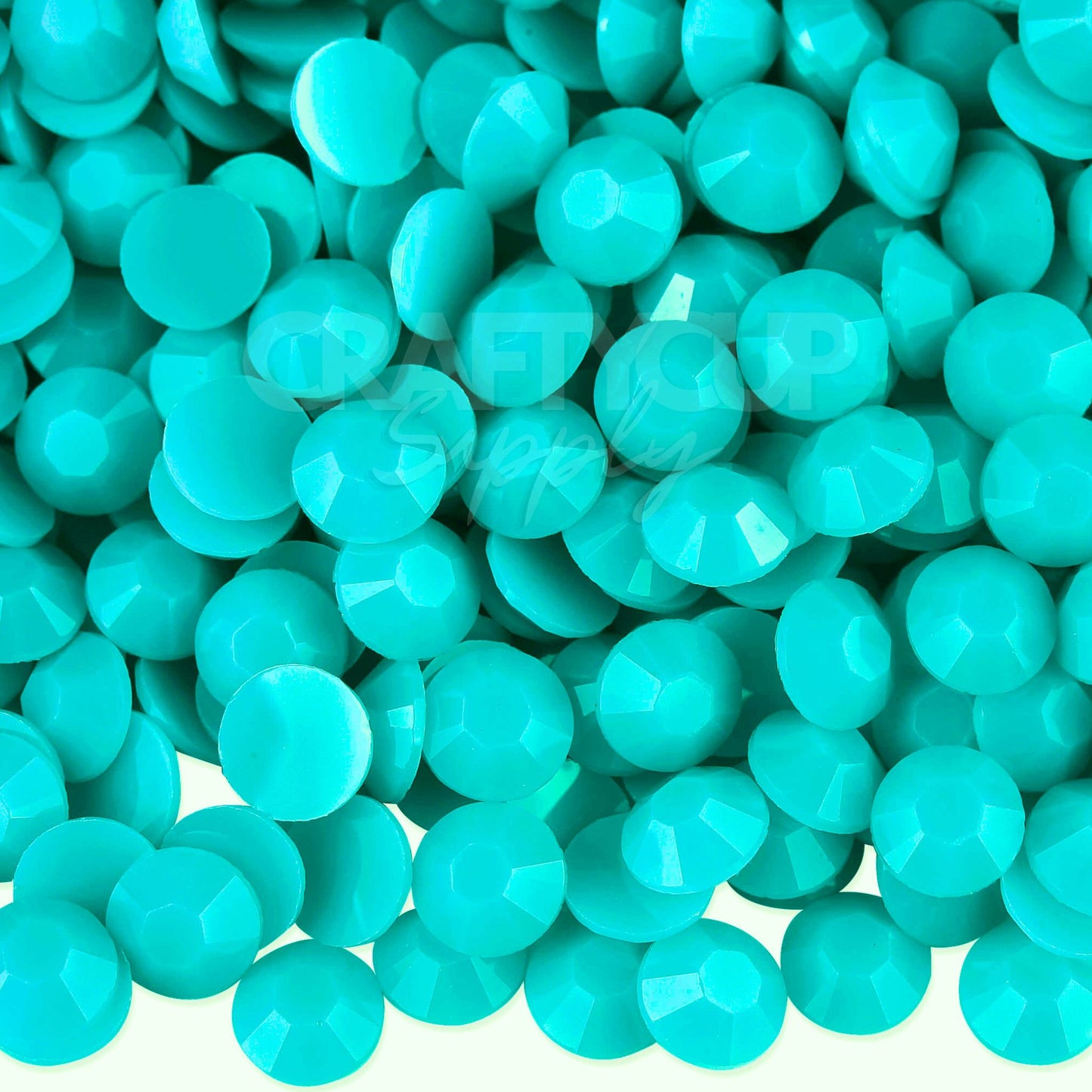 turquoise rhinestones flat backs