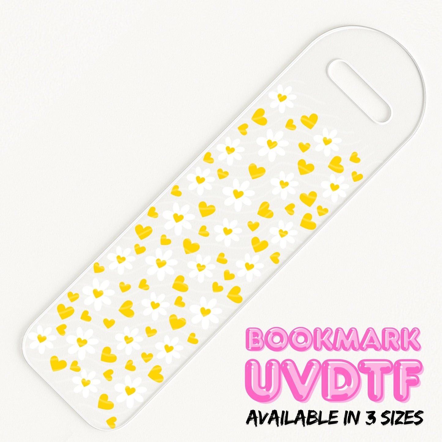 Daisy | Bookmark UV DTF