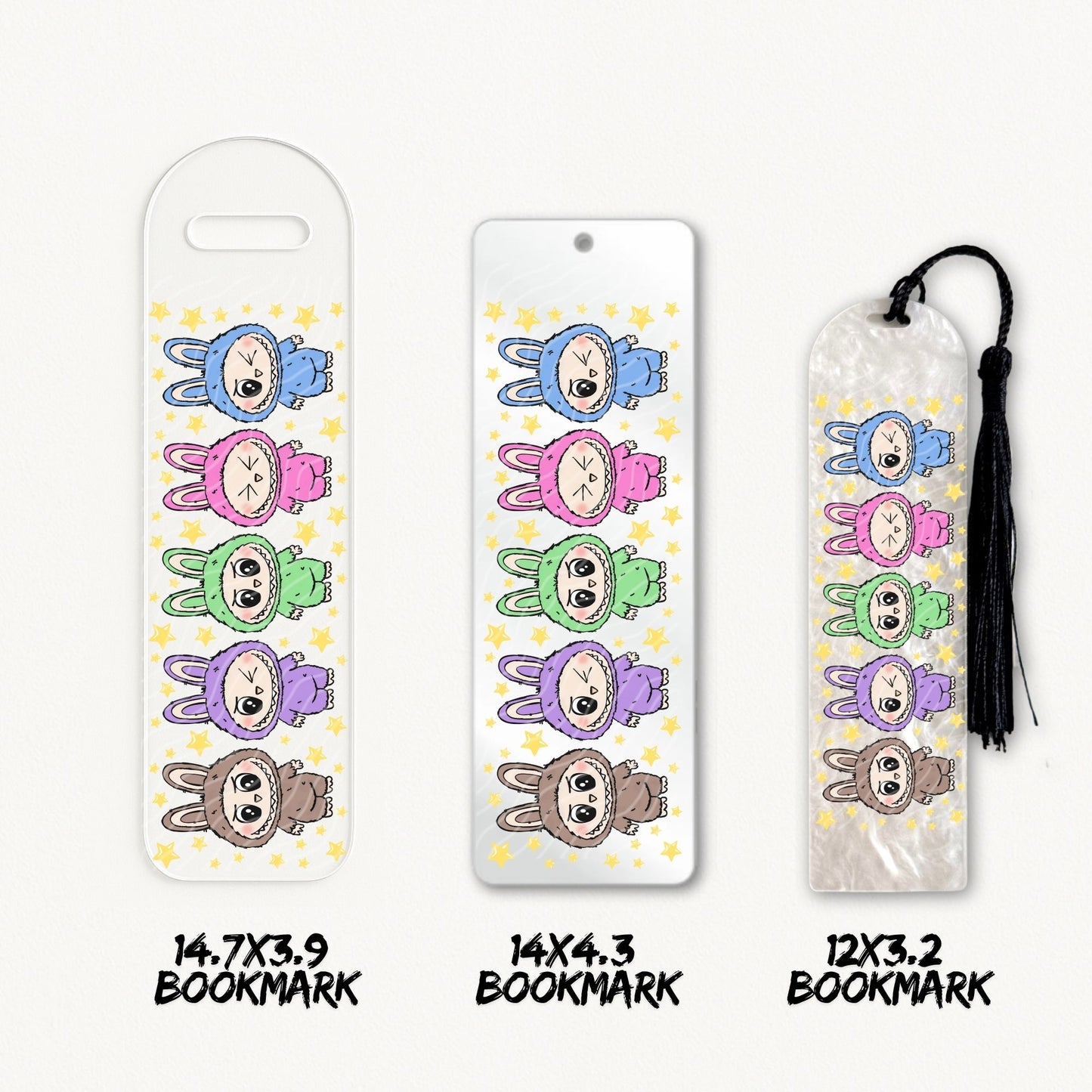 Monsters | Bookmark UV DTF