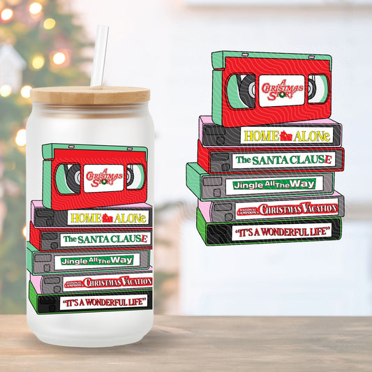 Christmas VHS | UV DTF Decal