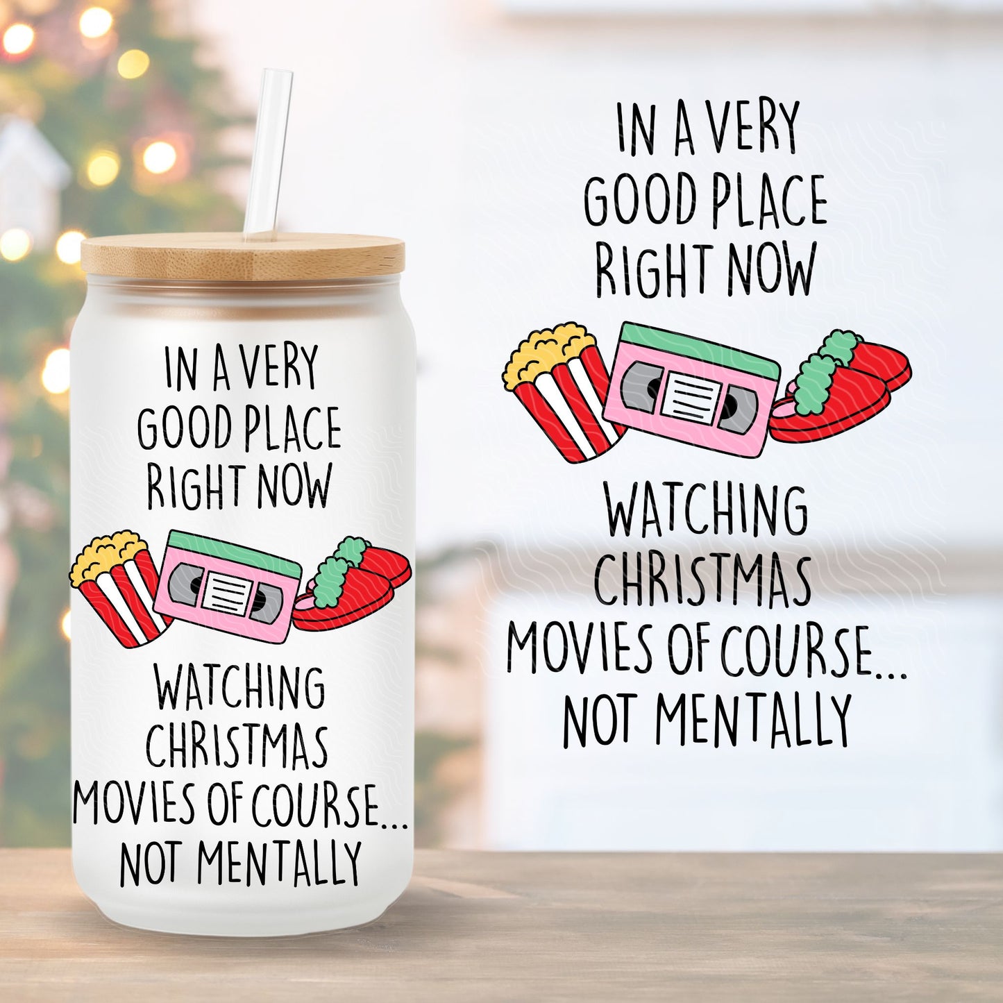 In A Very Good Place Right Now | UV DTF Decal