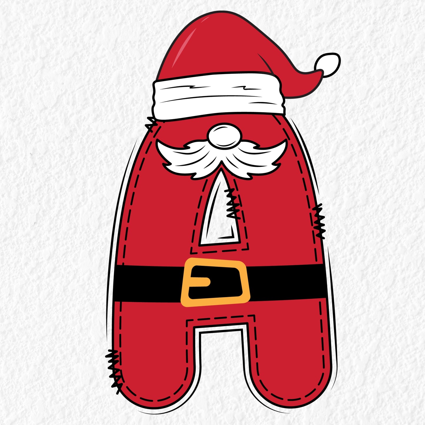 Santa Alphabet | UV DTF