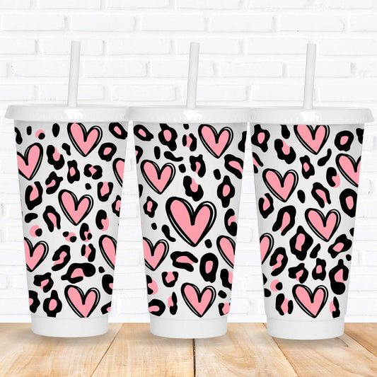 Sketch Filled Hearts | UV DTF Wrap