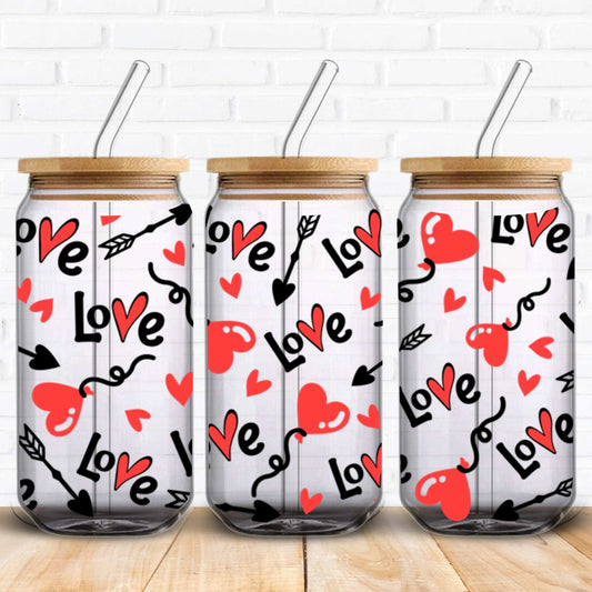 Love & Arrows | UV DTF Wrap