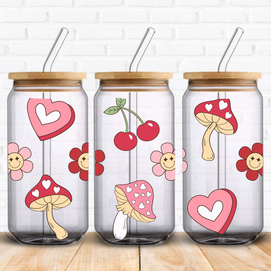 Mushroom Love | UV DTF Wrap