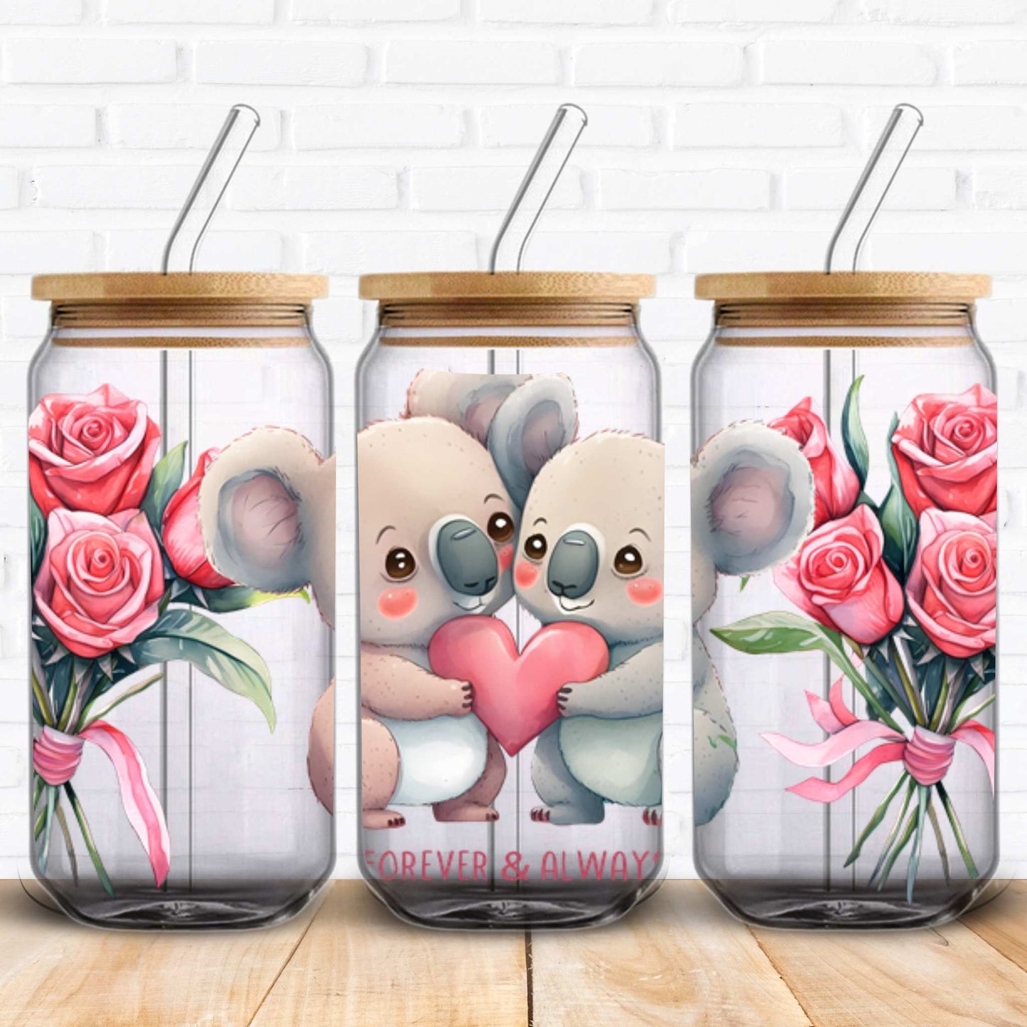 Koala Lovers | UV DTF Wrap