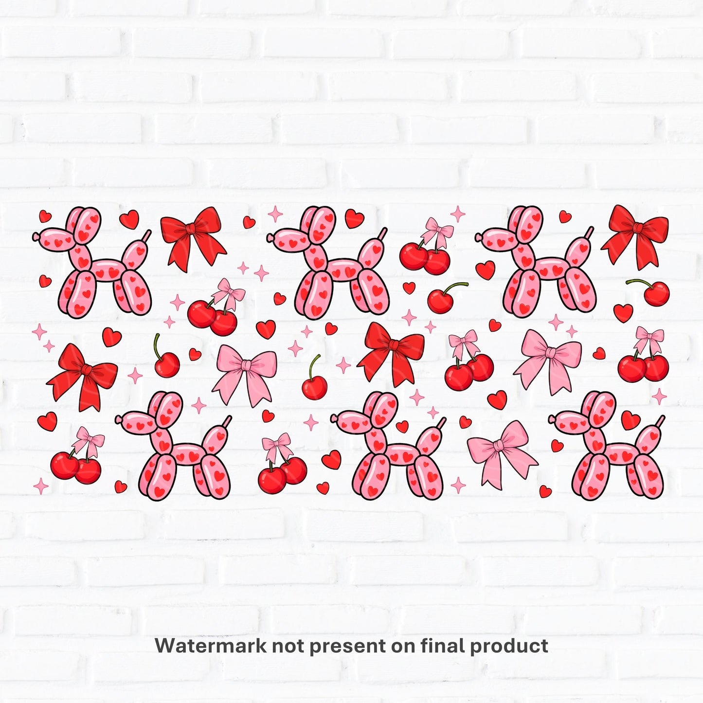 Balloon Dog | UV DTF Wrap