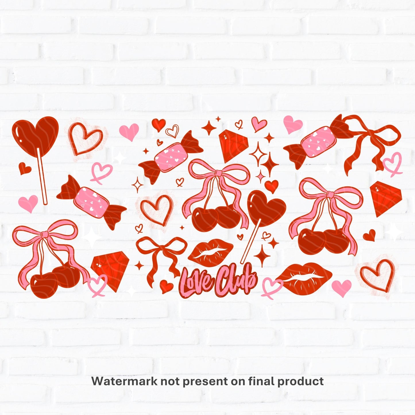 Love Club | UV DTF Wrap