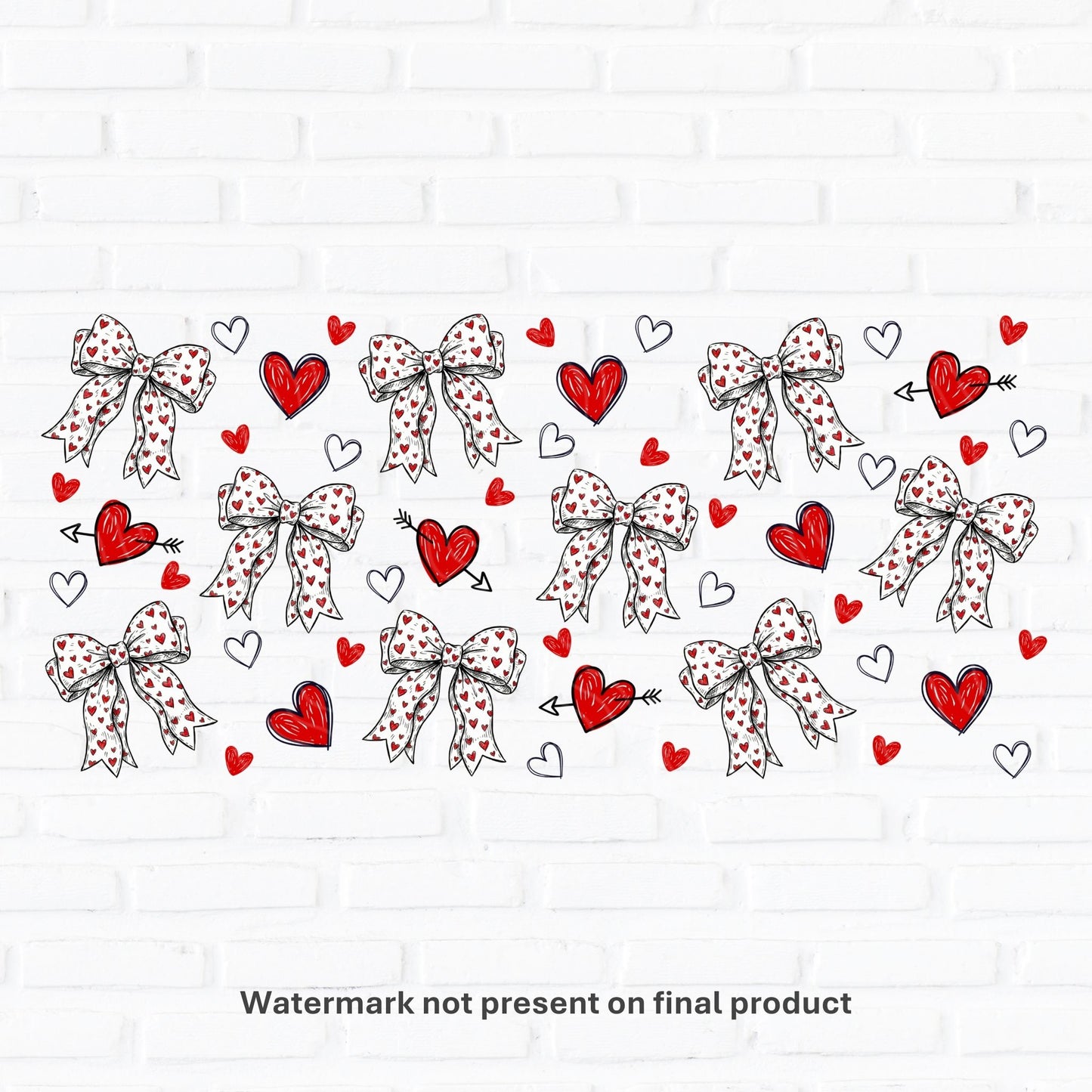 Valentine Coquette | UV DTF Wrap