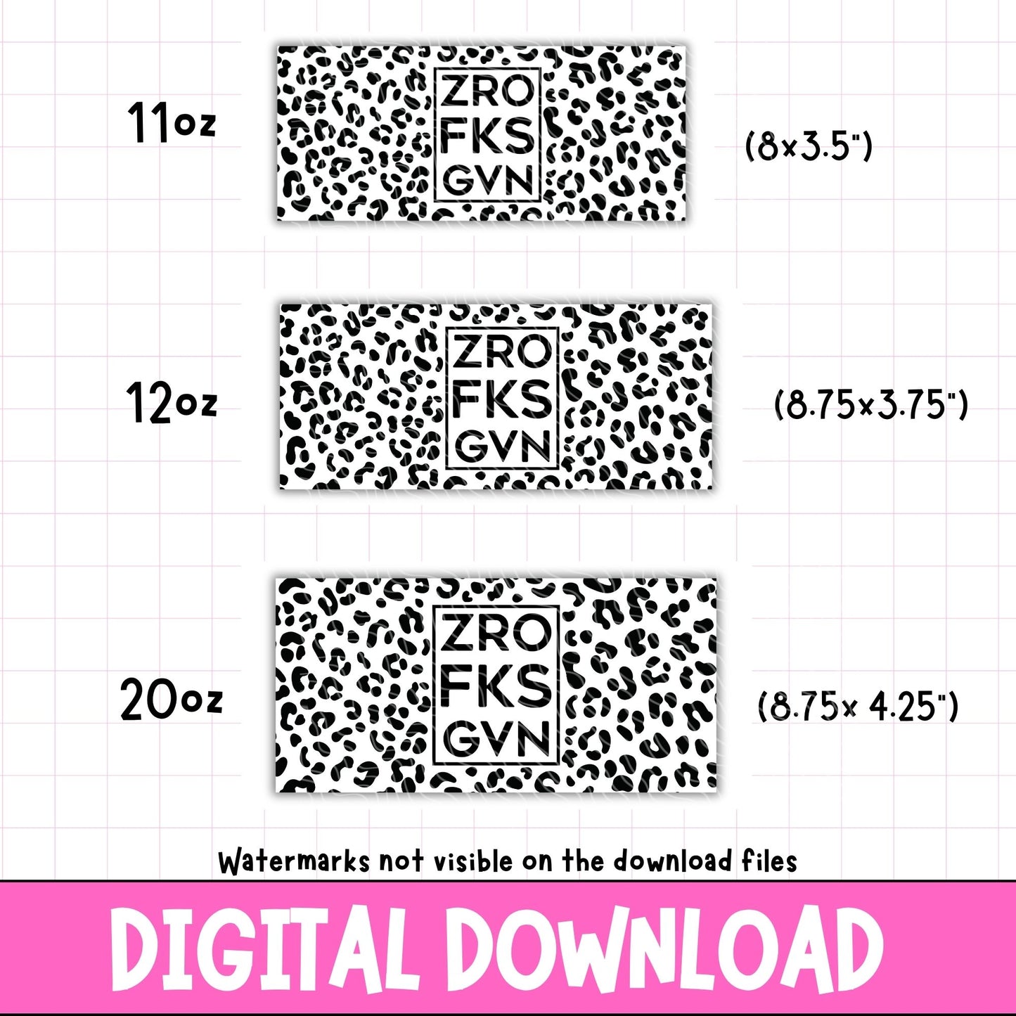 Zero Fucks Given | Digital Download