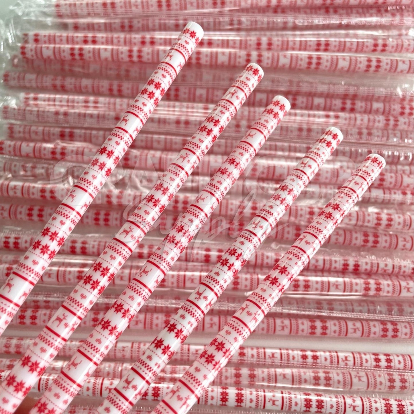 Traditional Christmas Straws