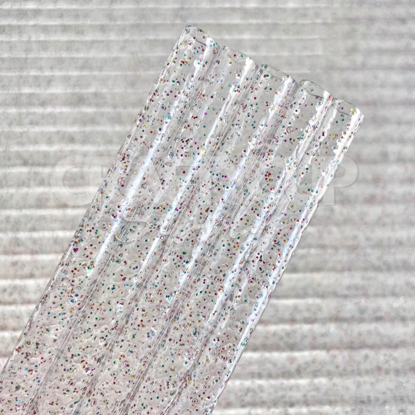 glitter reusable straws