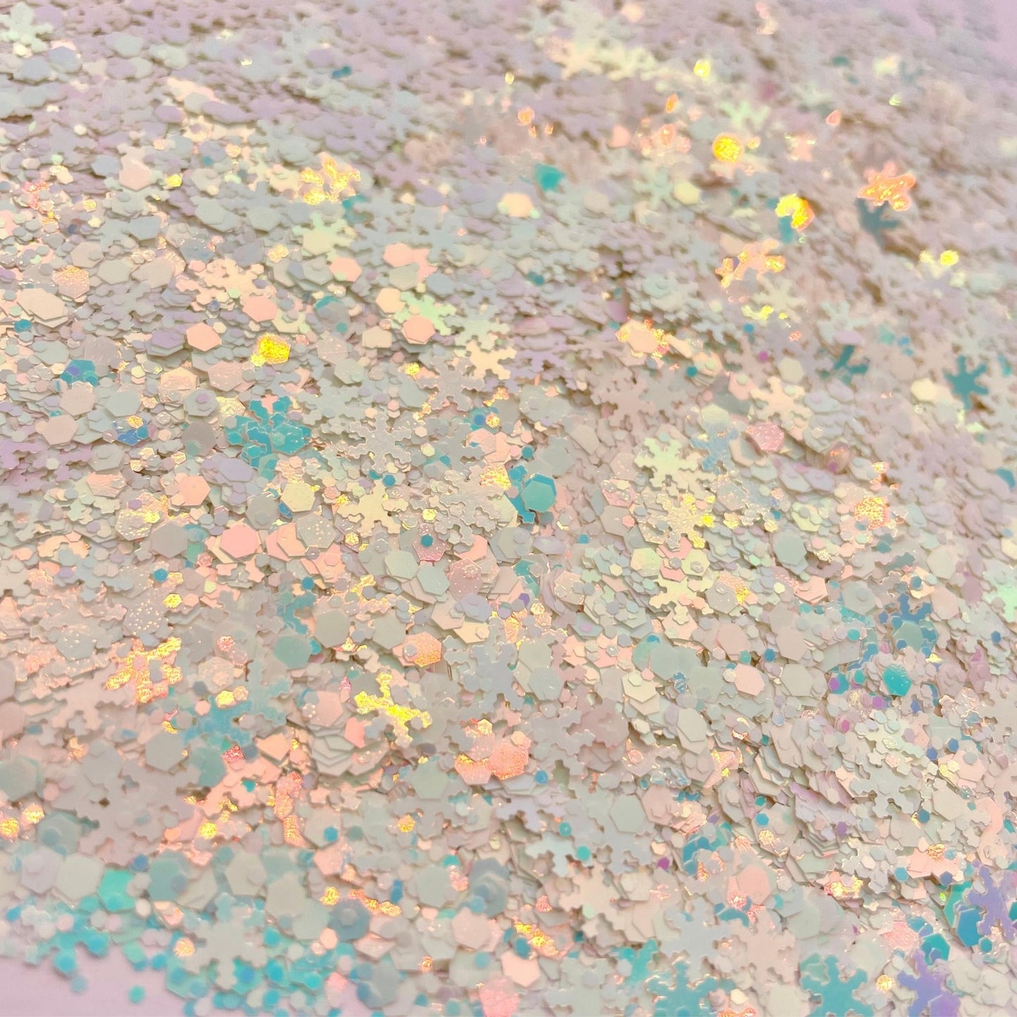 Glitter for nail art