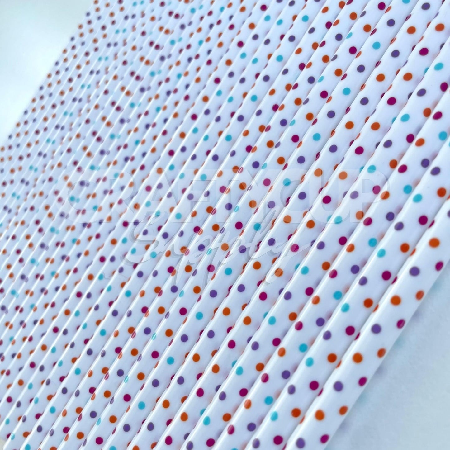 printed plastic straws