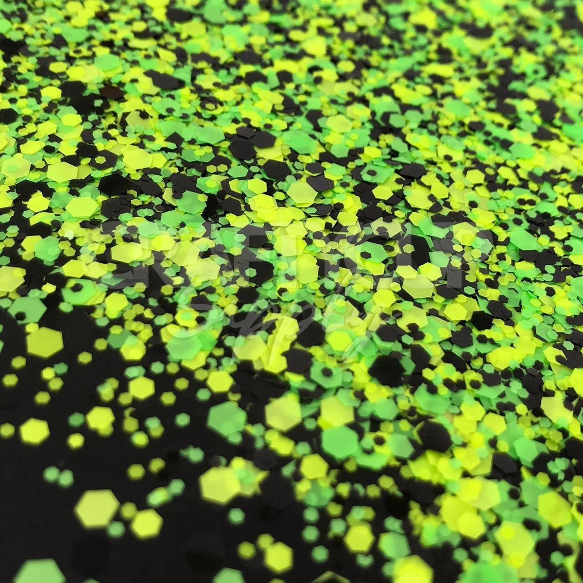 glitter for halloween crafting