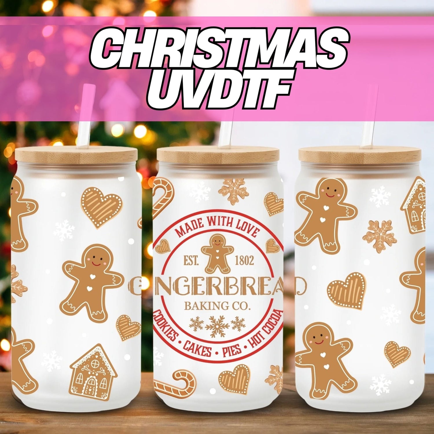 Christmas UV DTF