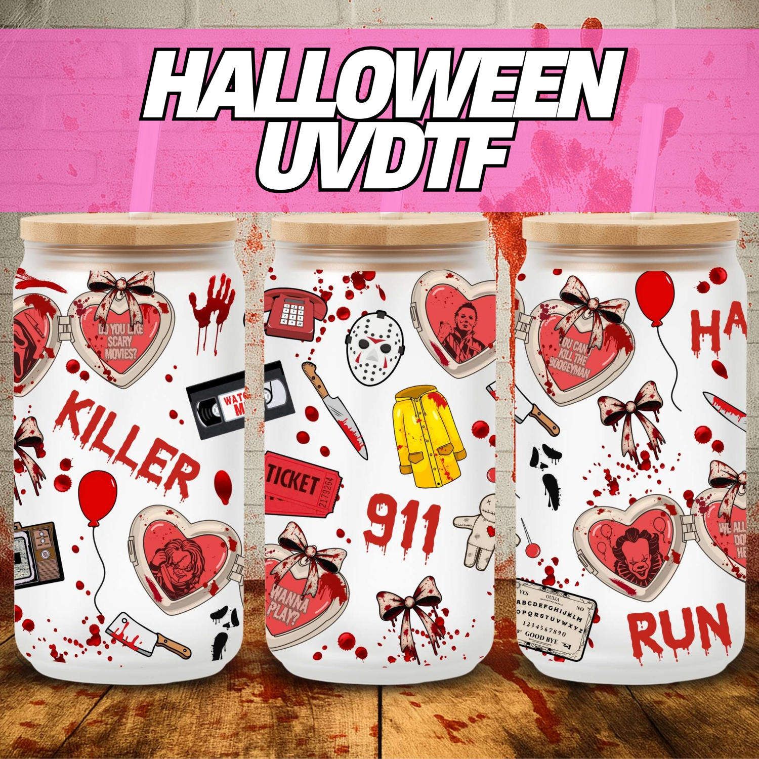 Halloween UV DTF