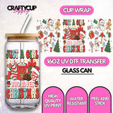 A Girl Who Loves Christmas | UV DTF Wrap