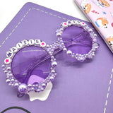 Straight Flower Shaped Sunglasses with UVA & UVB Protection (Kids)