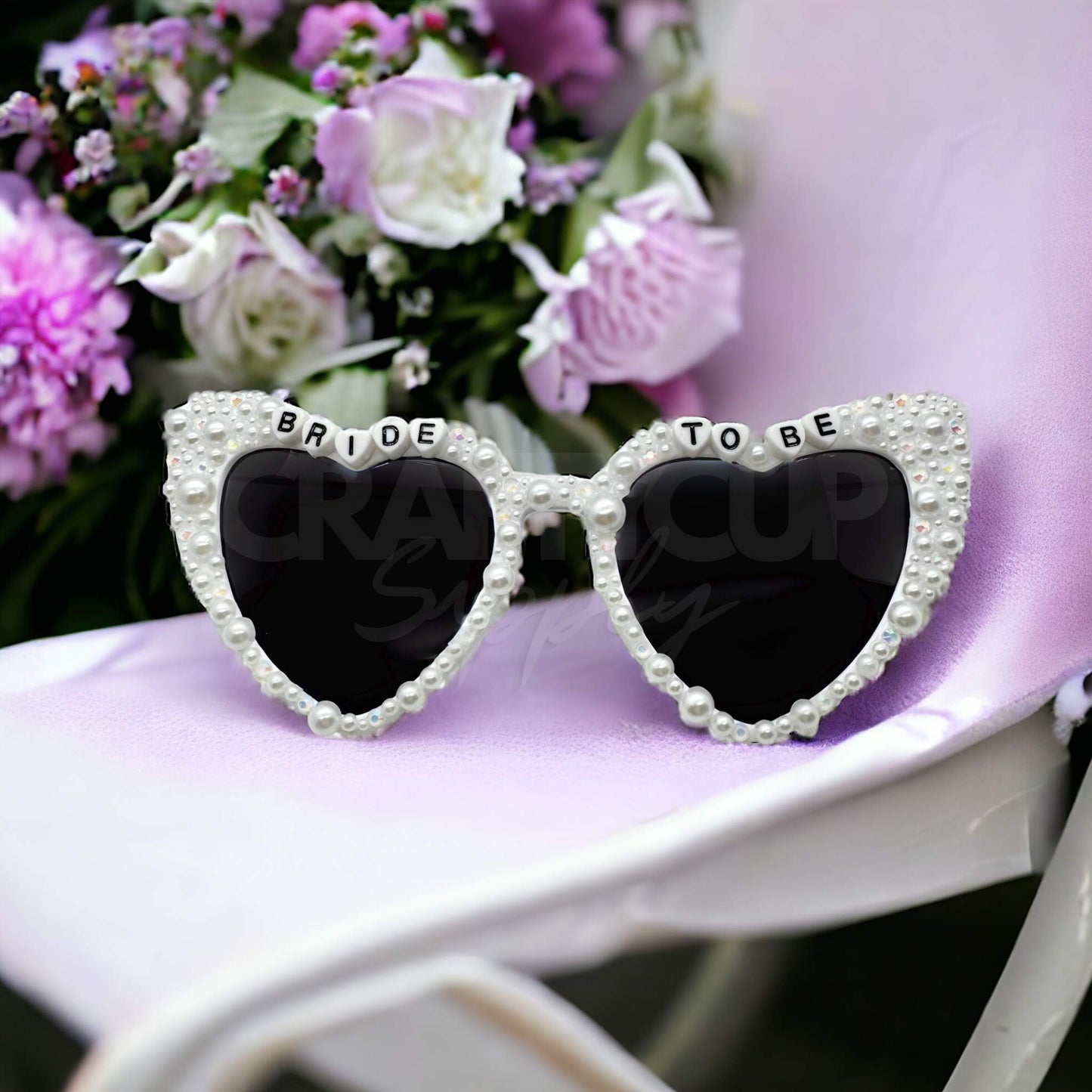 Heart Shaped Sunglasses with UVA & UVB Protection (Adult)