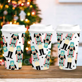 christmas hot cup printed wraps