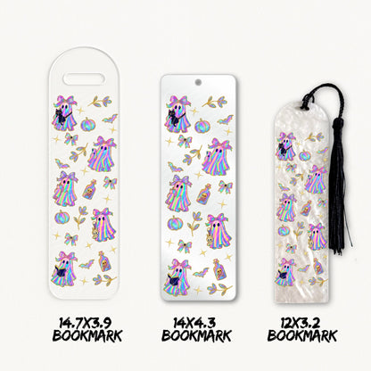 Iridescent Ghosts | Bookmark UV DTF