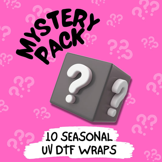 Seasonal UVDTF Wrap Mystery 10 Pack - SPECIAL OFFER