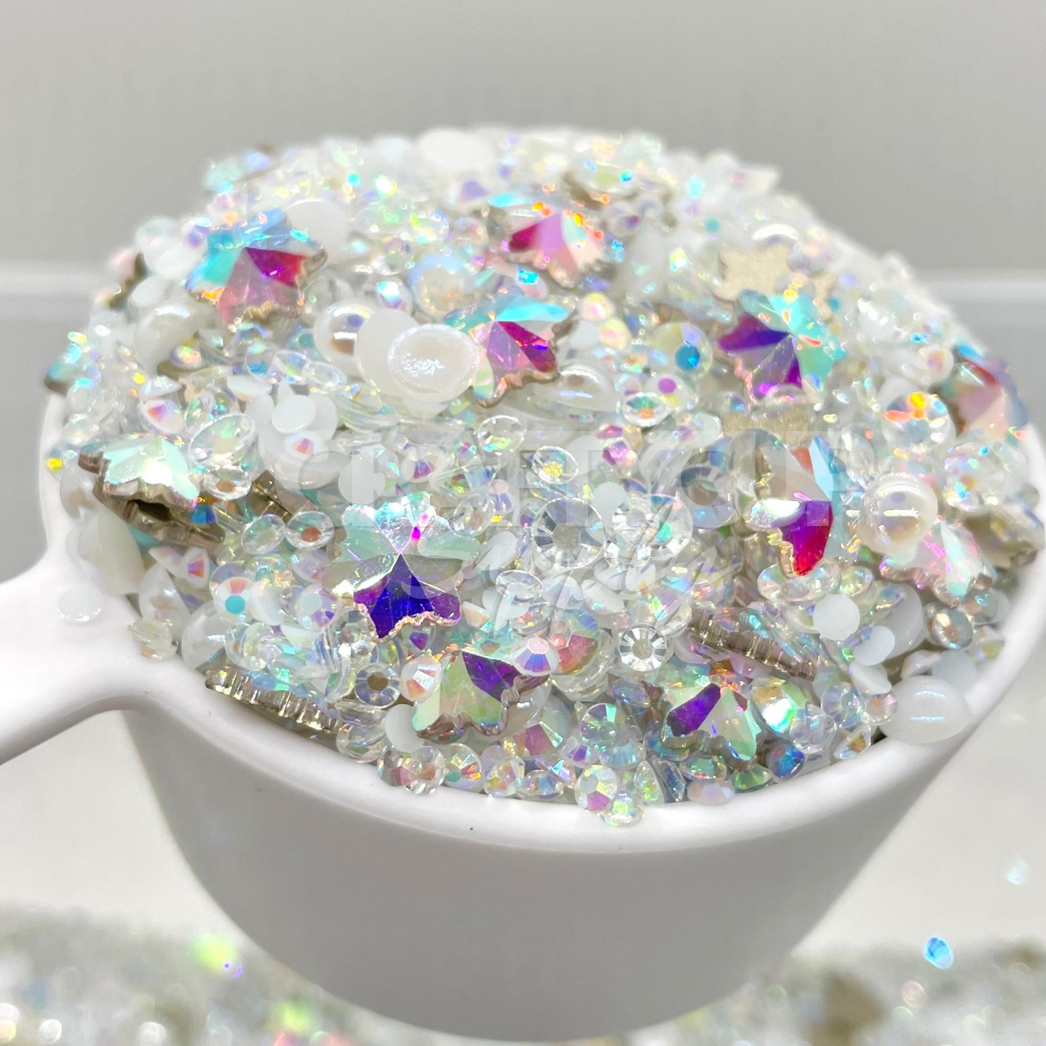 Christmas Frost - Pearl & Rhinestone Mix (28g)