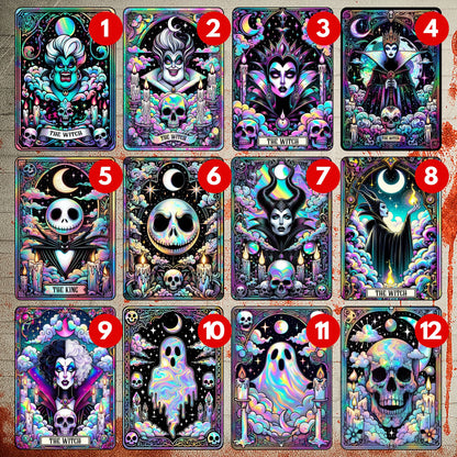 Halloween Tarot - Section 3  | UV DTF Decal