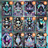 Halloween Tarot - Section 3  | UV DTF Decal