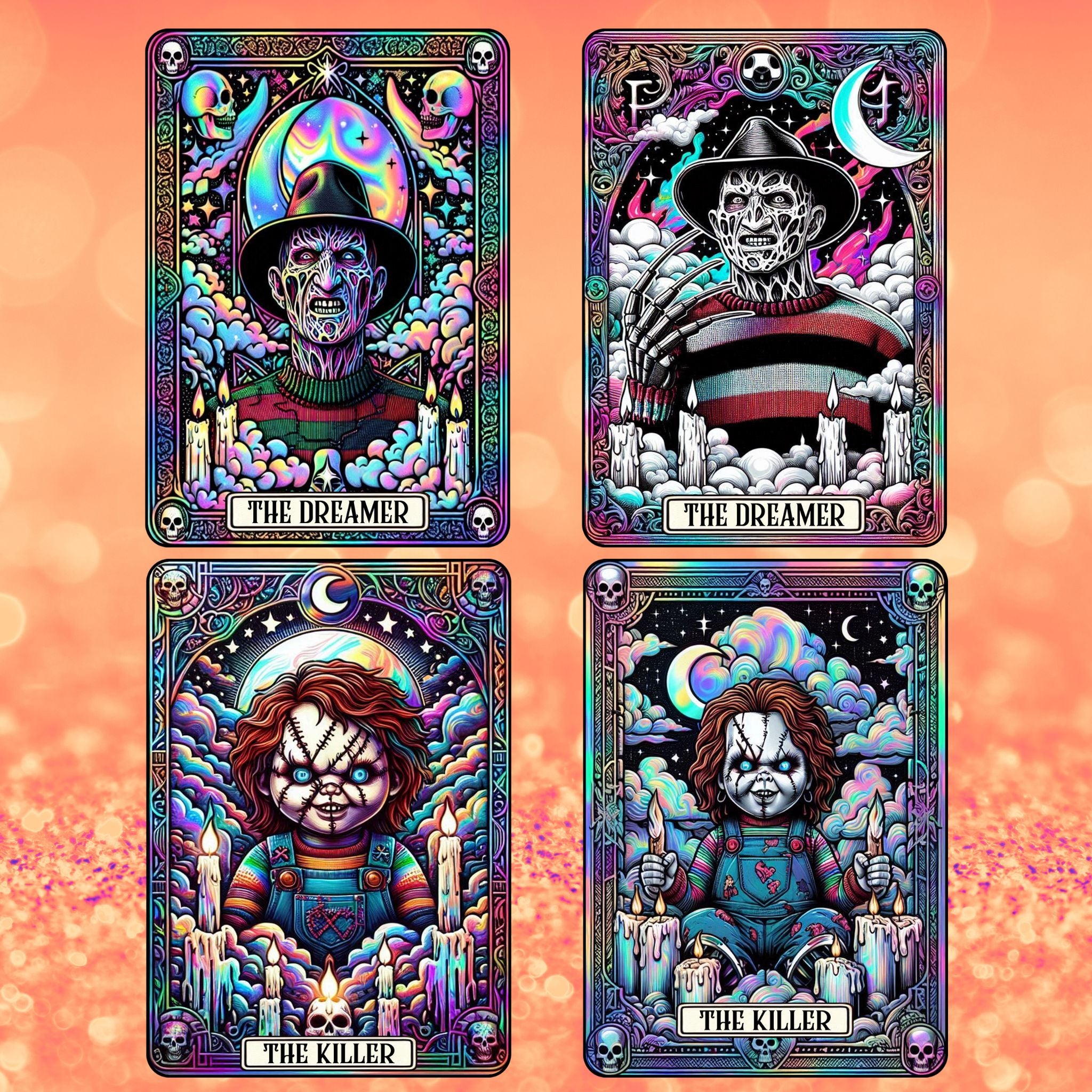 Halloween Tarot - Section 2  | UV DTF Decal