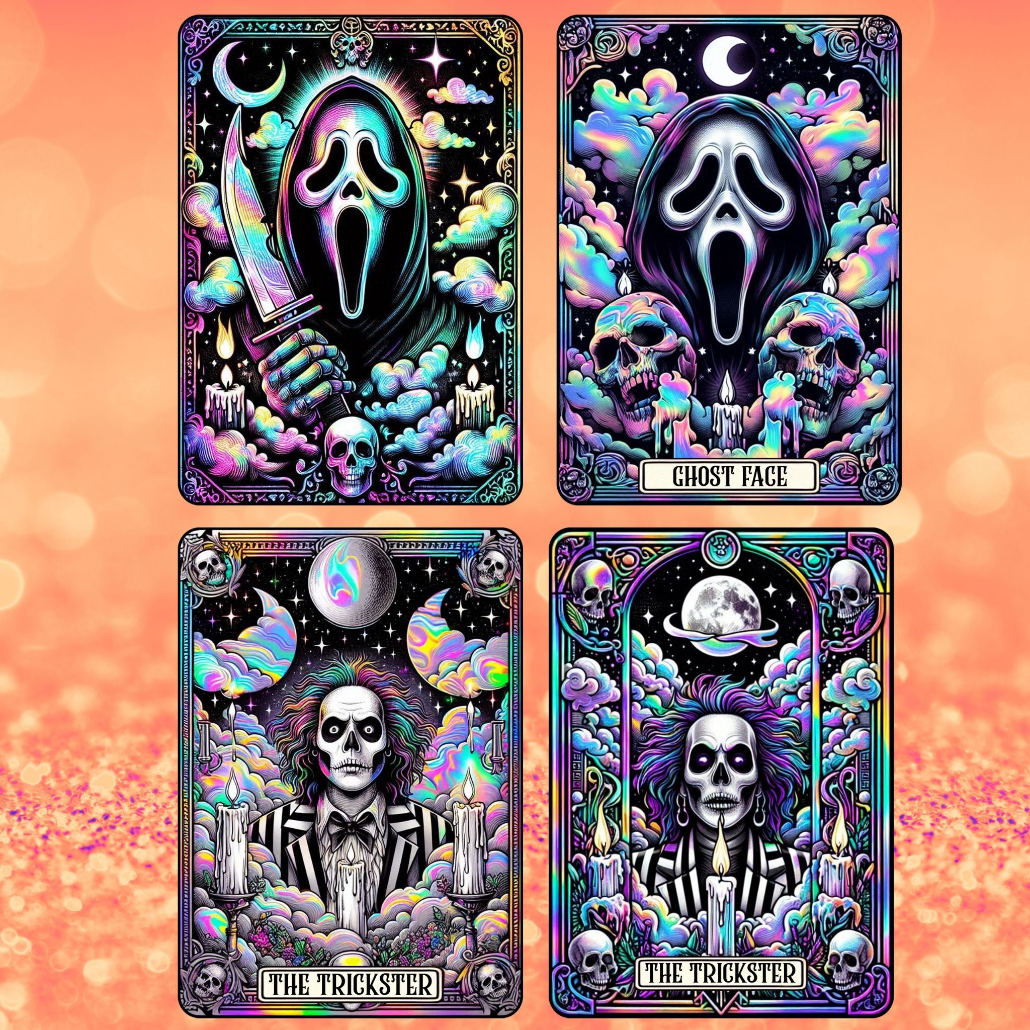 Halloween Tarot - Section 2  | UV DTF Decal