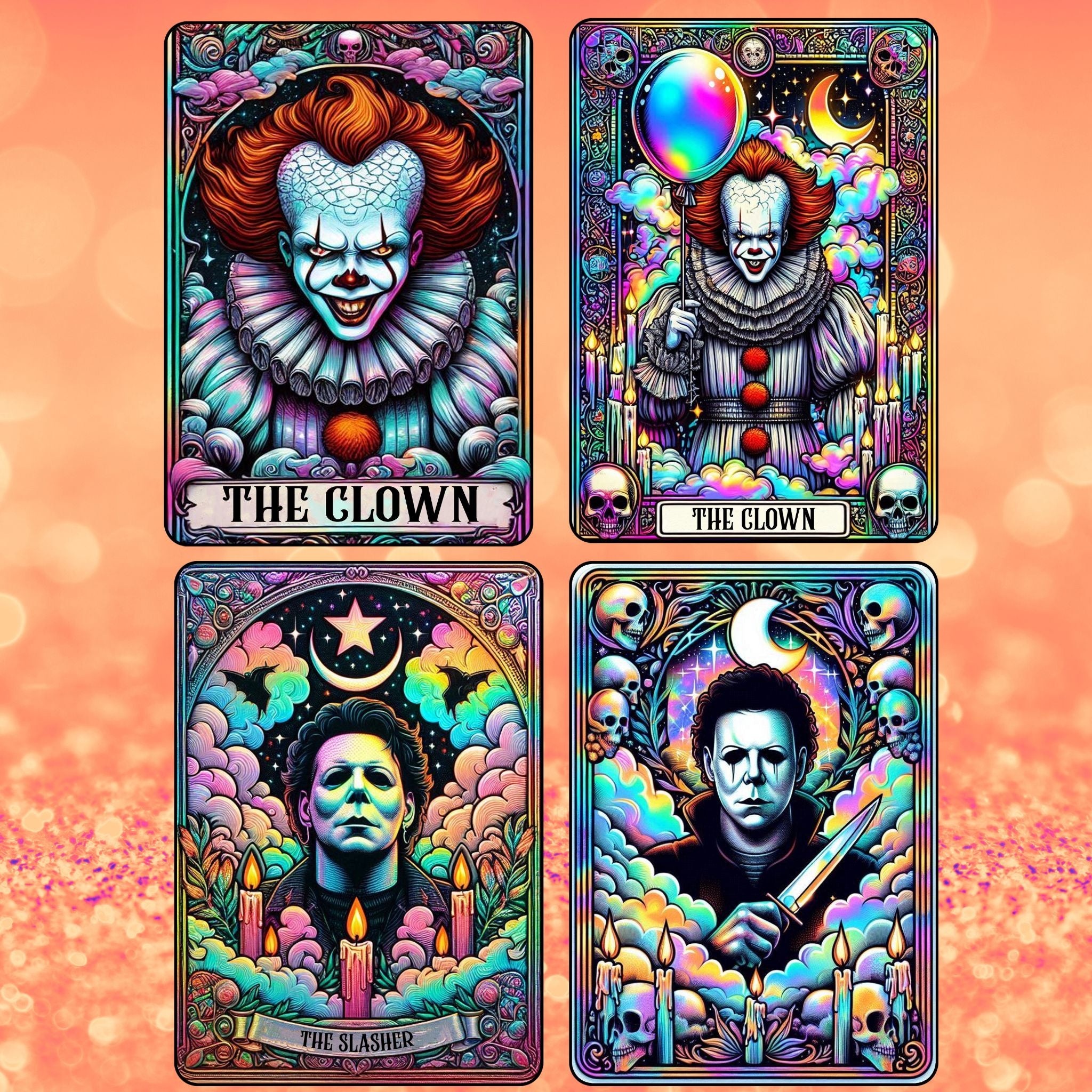 Halloween Tarot - Section 2  | UV DTF Decal