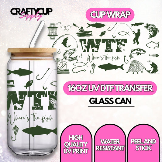Where's The Fish? | UV DTF Wrap