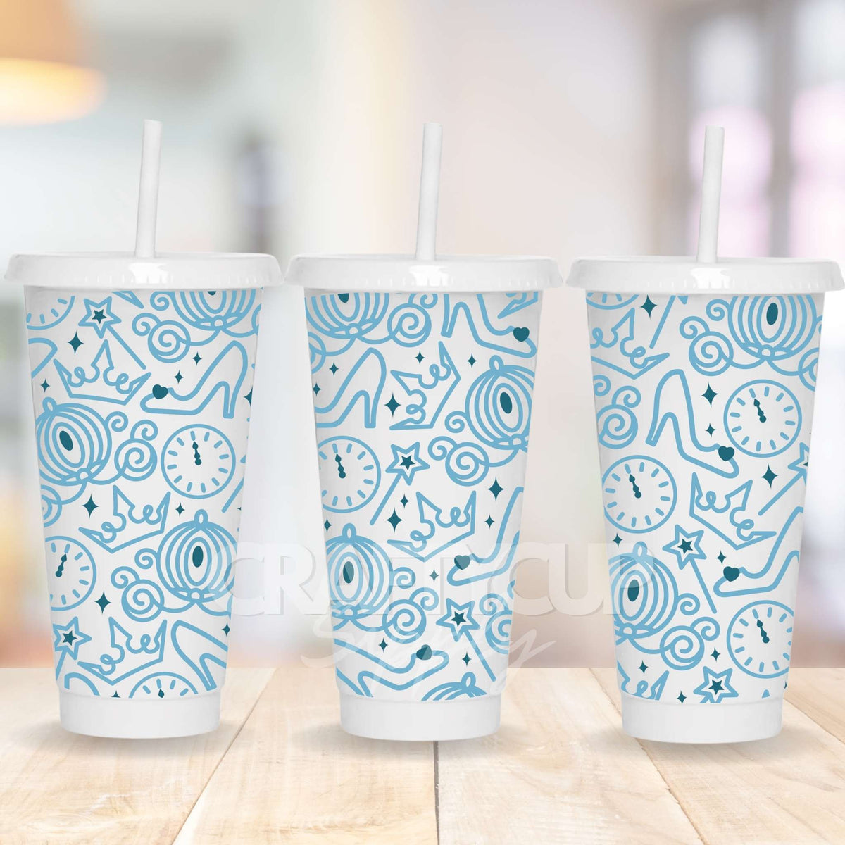 cold cup cinderella print wraps