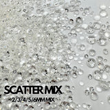 Clear Series - Clear Rhinestones - 3mm | 4mm | 5mm & Scatter (28g)