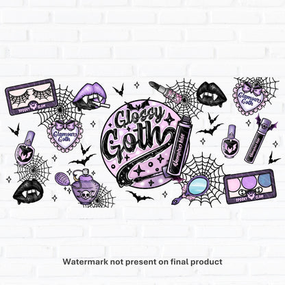 Glossy Goth | UV DTF Wrap