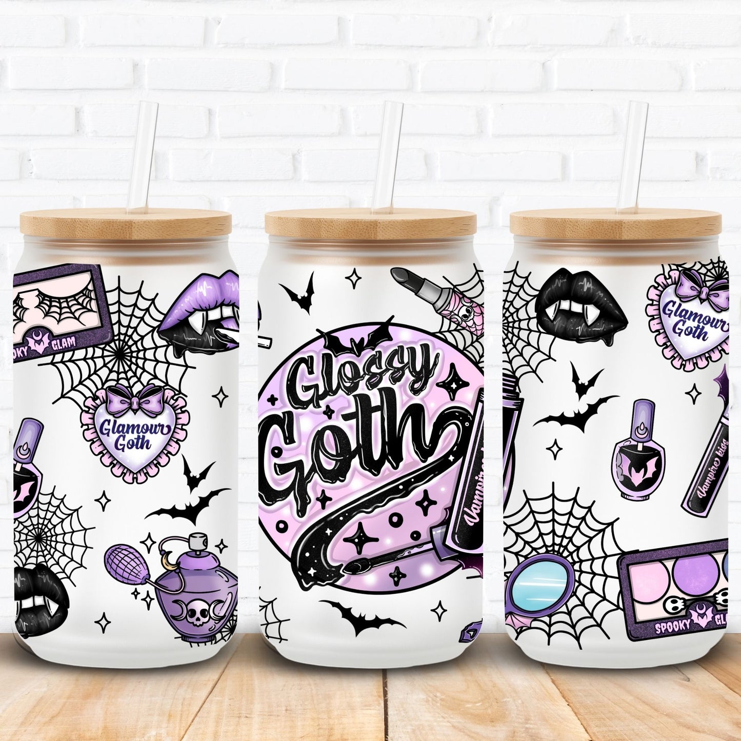 Glossy Goth | UV DTF Wrap