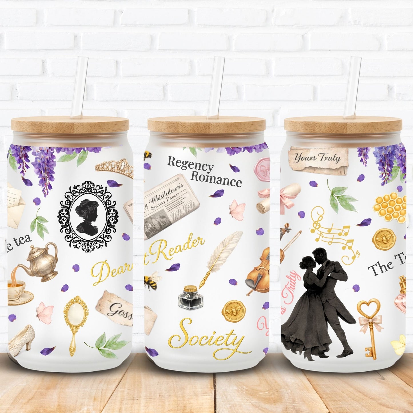 Regency Romance | UV DTF Wrap
