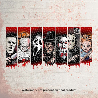 Halloween Villains | Can UV DTF Wrap