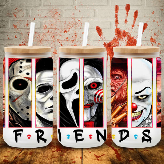 Horror Friends | Can UV DTF Wrap