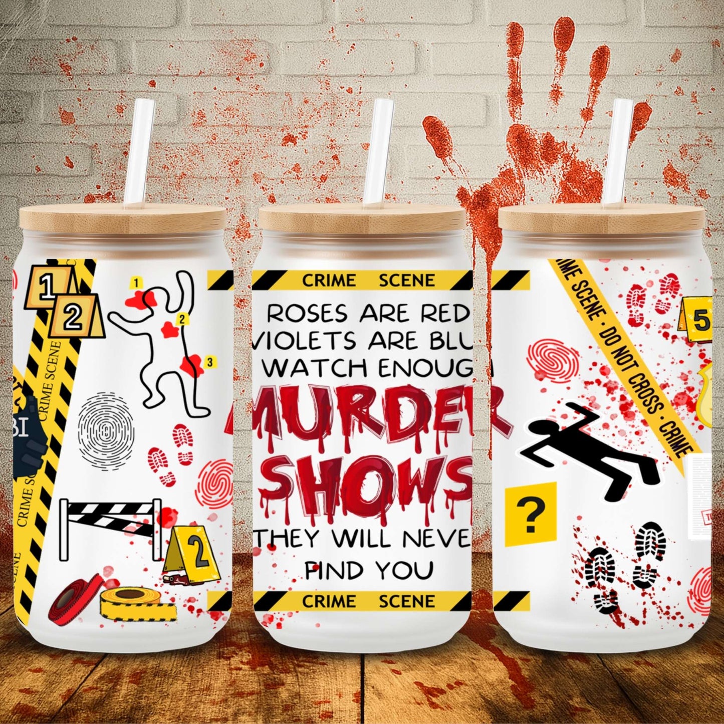 Murder Shows | Can UV DTF Wrap